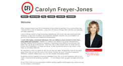 Desktop Screenshot of carolynfreyerjones.com